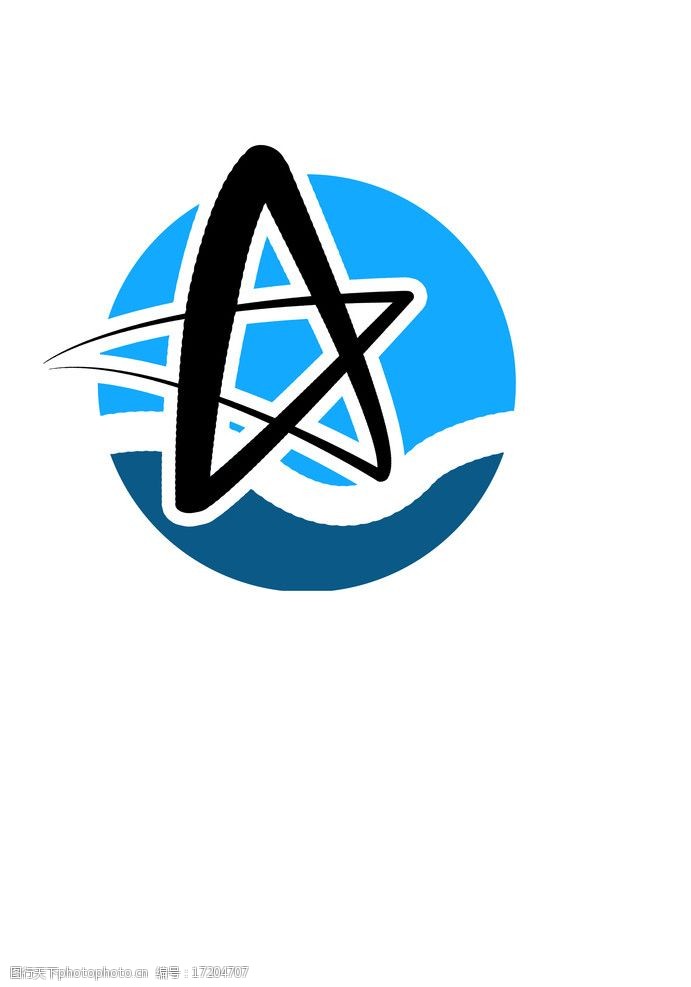 关键词:星天海logo 星 天 海 logo 标志 蓝色 vi设计 广告设计模板 源