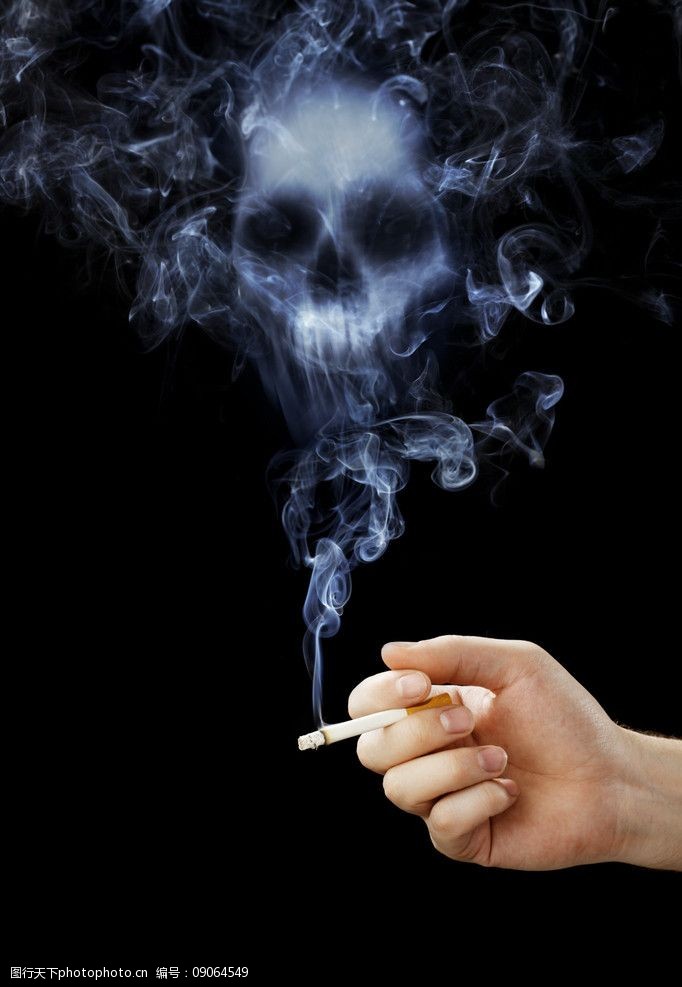关键词:吸烟等于自杀公益广告设计 吸烟 烟雾 骷髅 死亡 恐怖 设计