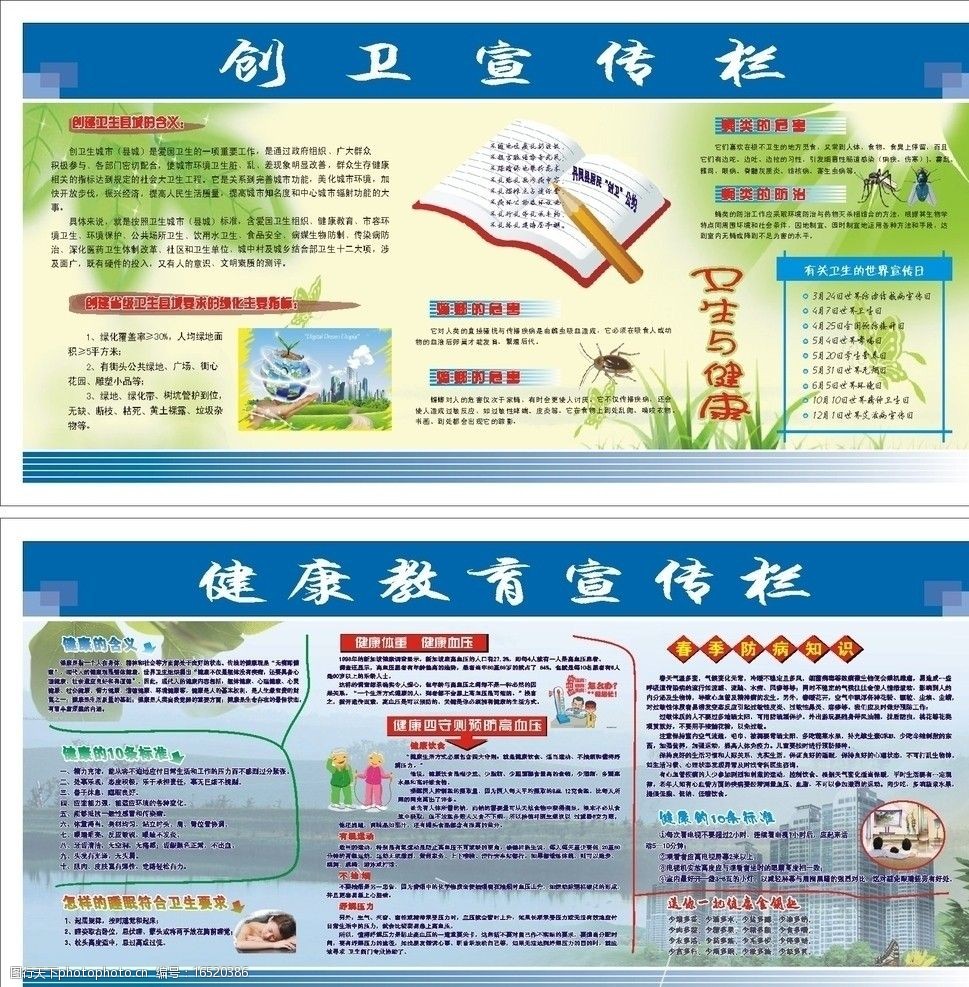 林业局健康教育宣传栏图片