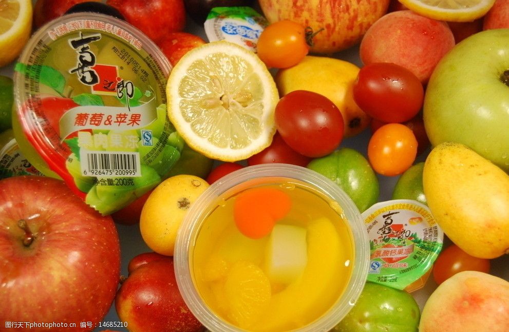 关键词:果冻水果 美食 喜之郎果冻 水果 水果美食广告摄影 传统美食