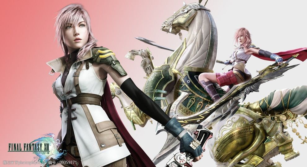 关键词:final fantasy xiii 雷霆 最终幻想 太空战士 动漫人物 动漫