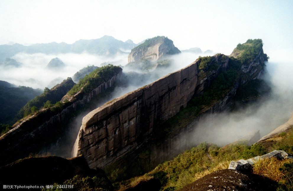 龙岩连城冠豸山天墙