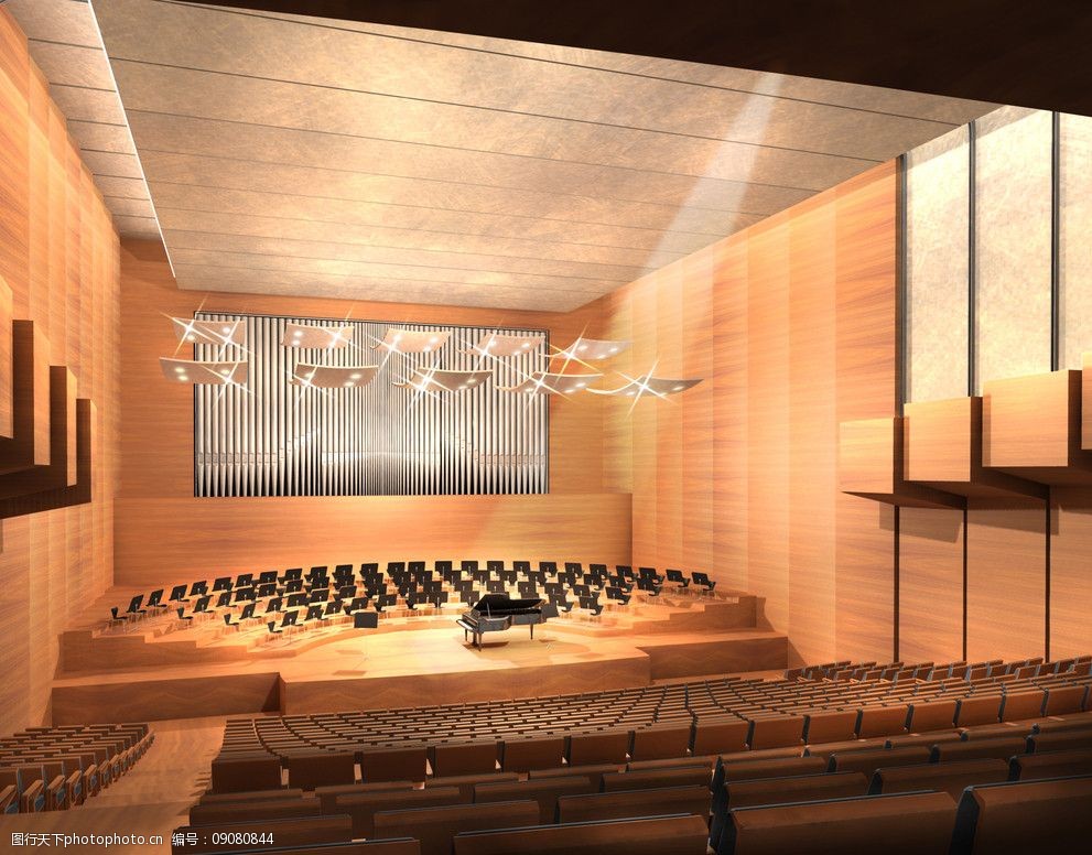 剧场 电影院        室内设计 舞台 钢琴 圆形舞台 剧院 环境设计