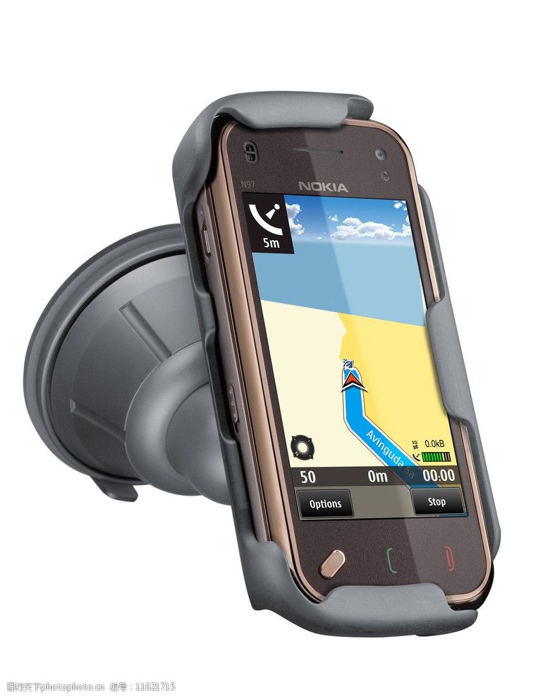 诺基亚手机GPS导航图片