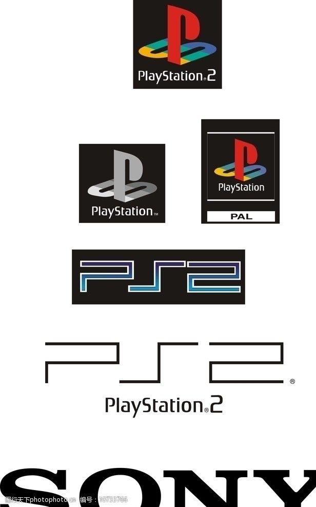 索尼 psp 矢量 标志 标识 企业logo标志 标识标志图标 cdr