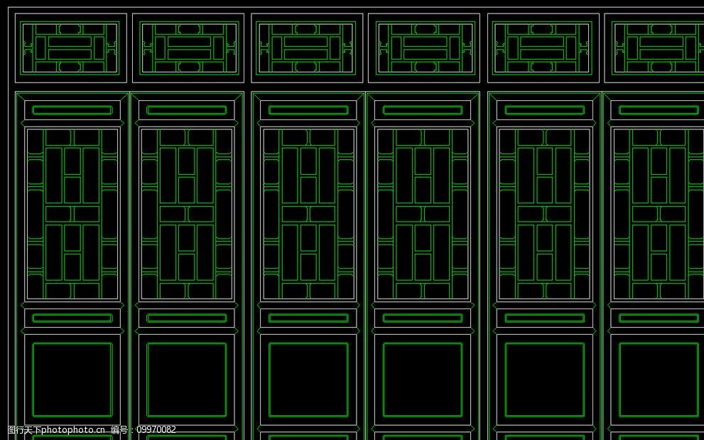 四合院门窗样式图片