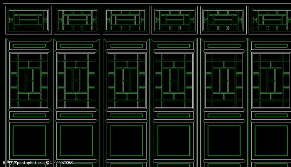 四合院门窗样式图片