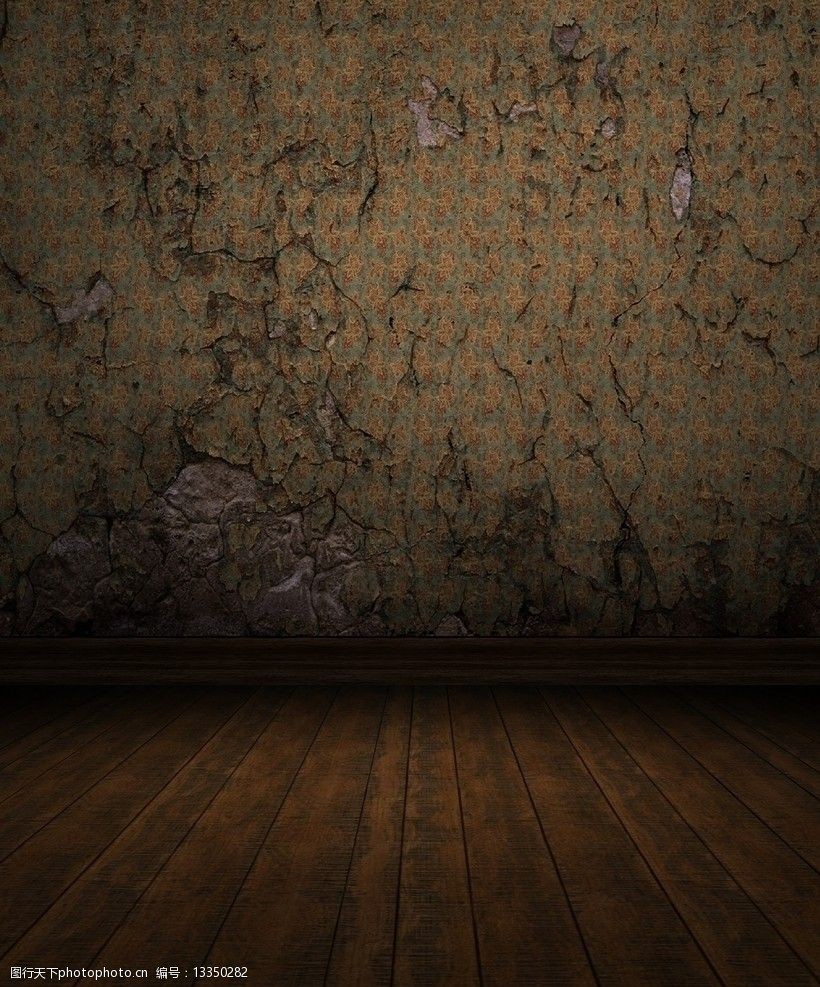 破旧背景墙图片