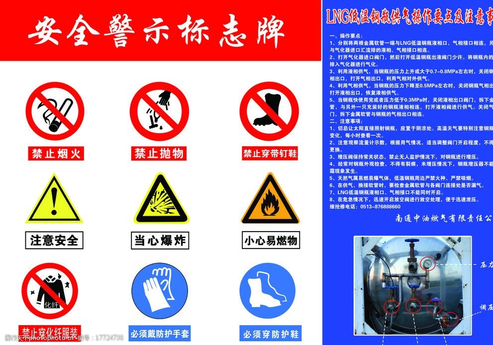 安全警示标志牌图片