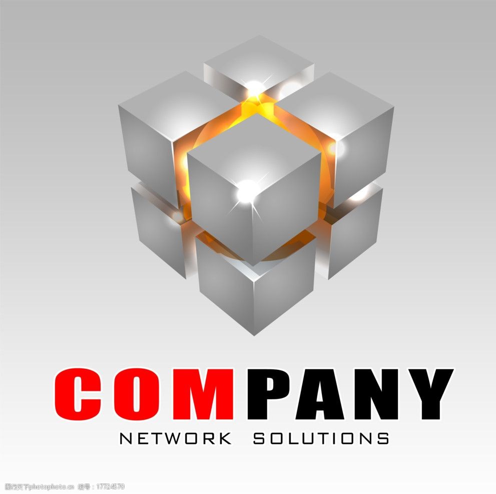 设计图库 psd分层 其他 关键词:三维立体logo素材 logo 标志设计