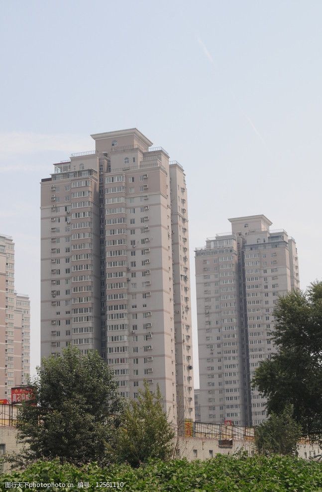 滨河小区高层住宅图片