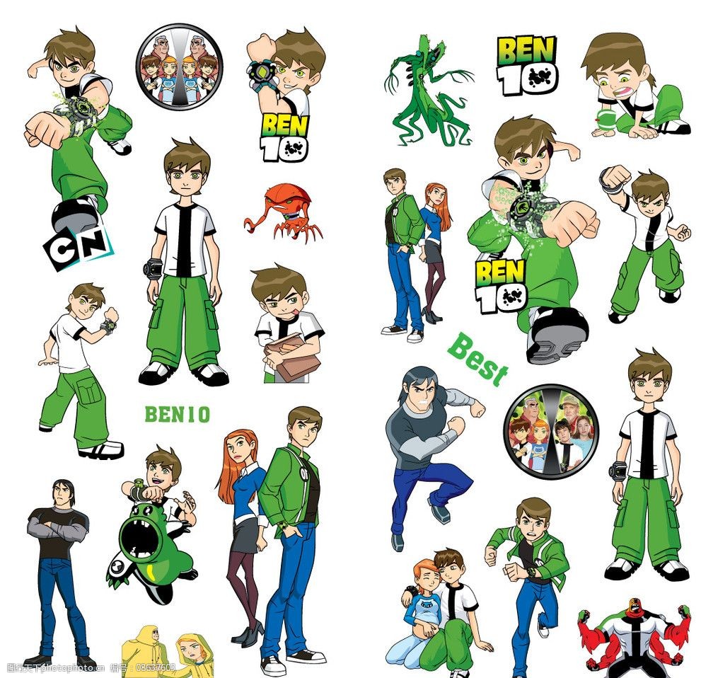 中华小子ben10图片