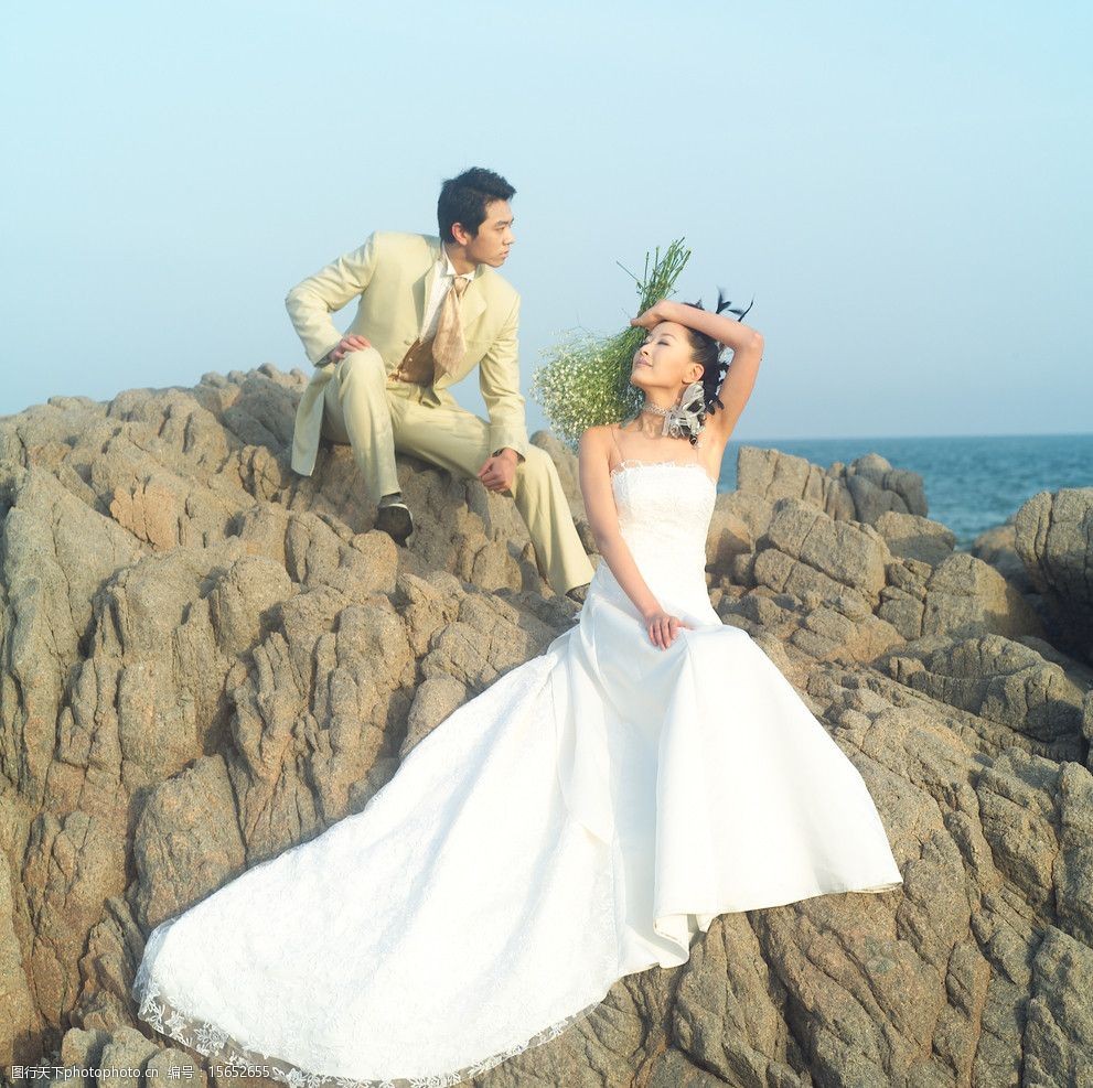 婚纱摄影样片婚纱情侣图片