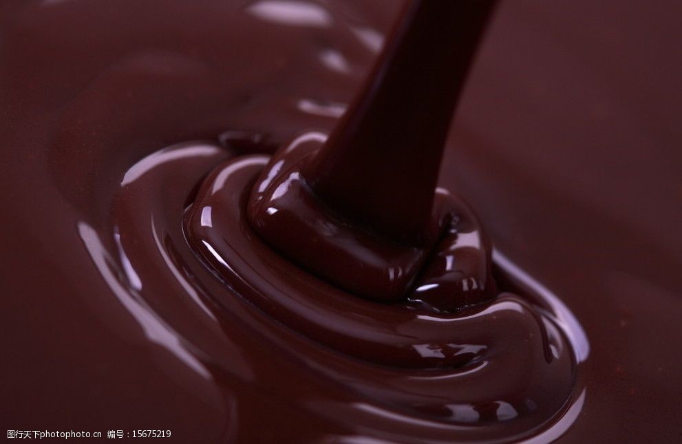 巧克力酱图片