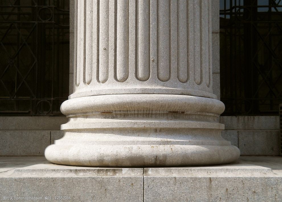 罗马柱基座图片