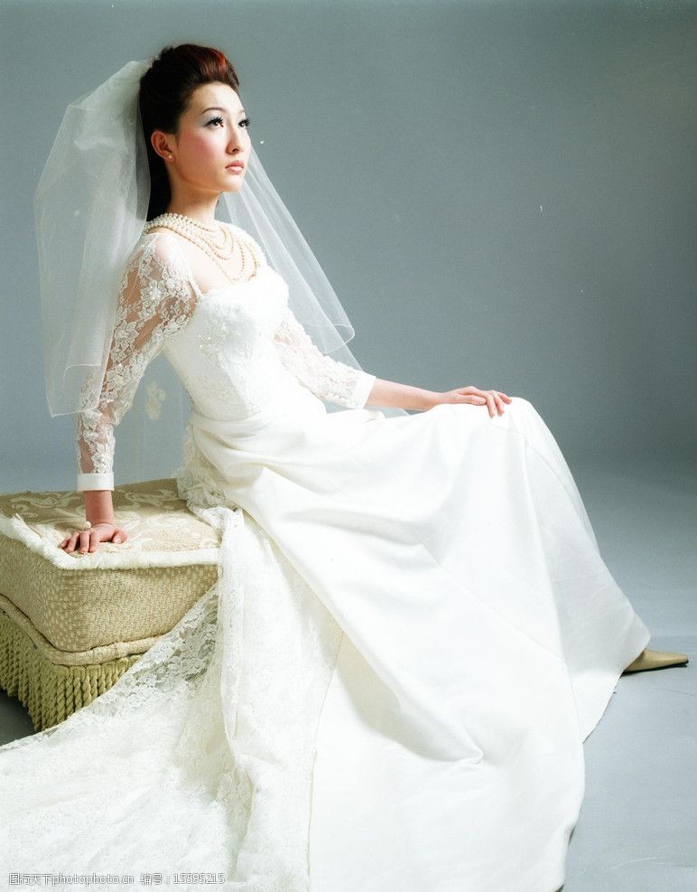 婚纱摄影样片美丽新娘图片