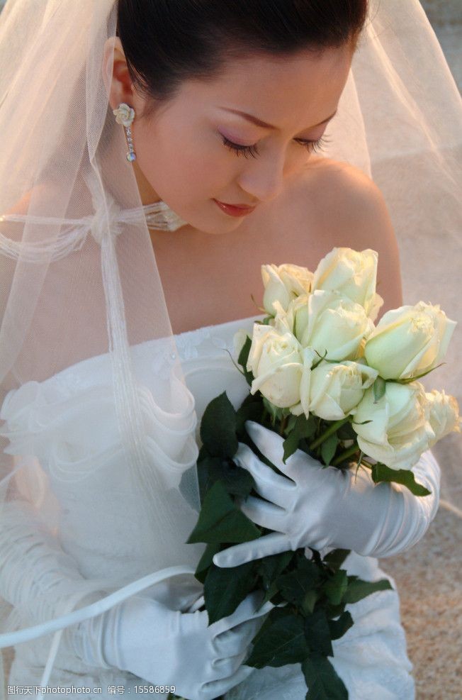 婚纱摄影样片美丽新娘图片