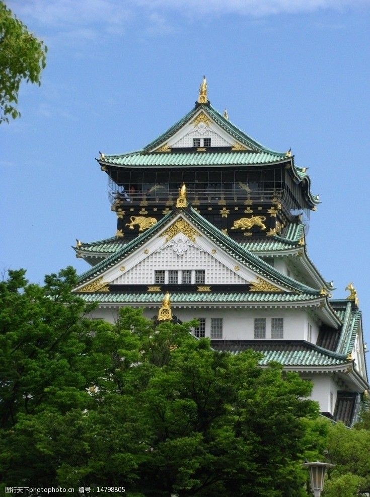 关键词:日本 大阪城 天守阁 日式建筑 东瀛采风 国外旅游 旅游摄影