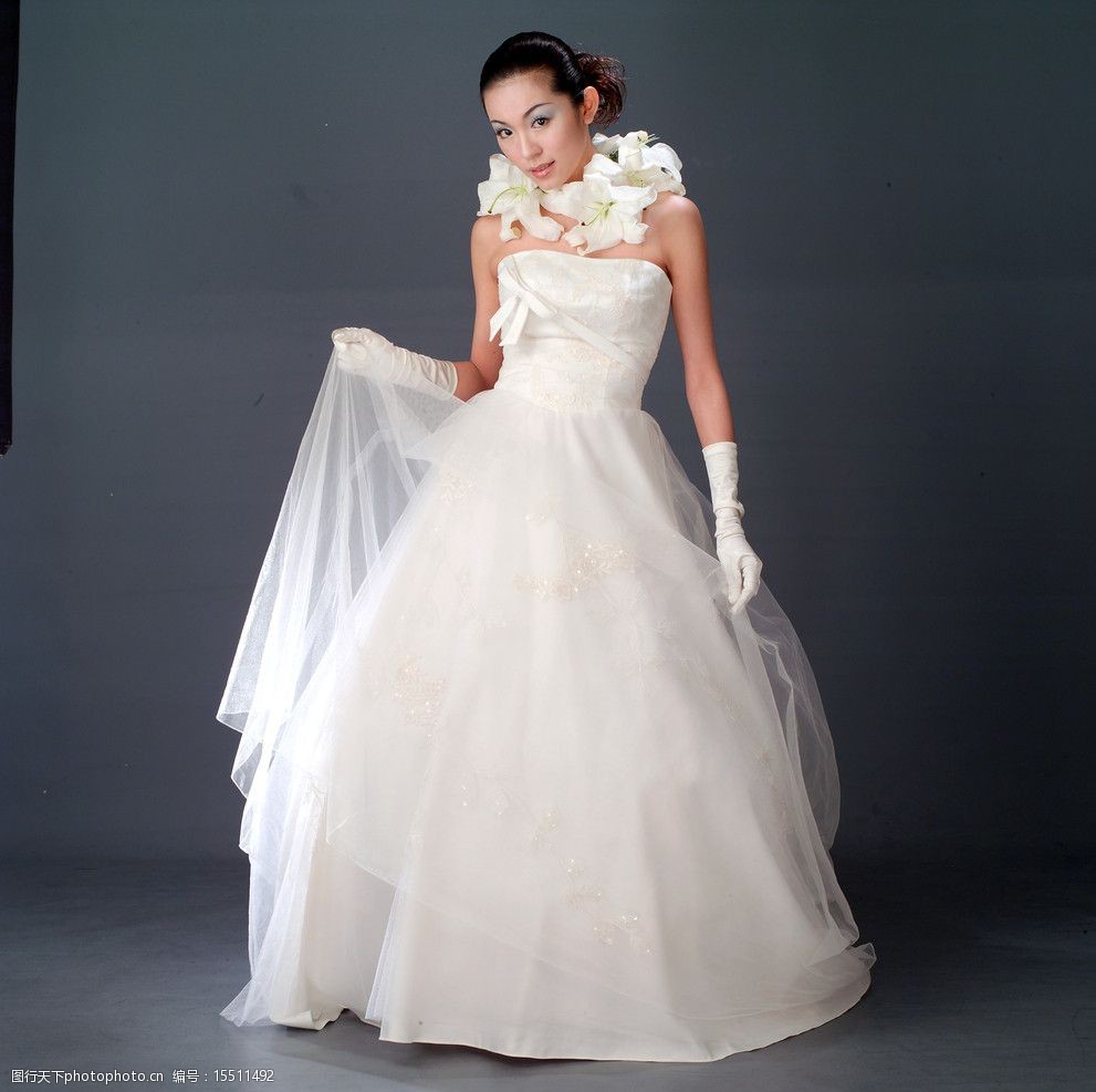 婚纱摄影样片美丽新娘图片