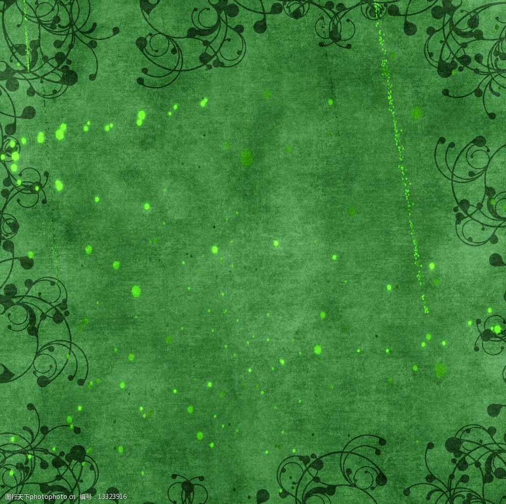 绿色背景底纹图片图片-图行天下图库