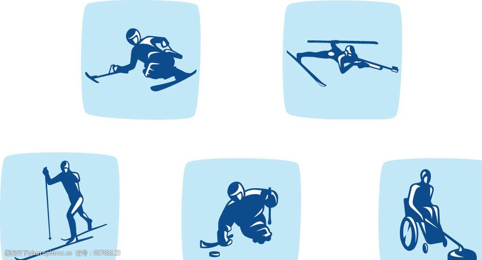 冬残奥会图片素材图片