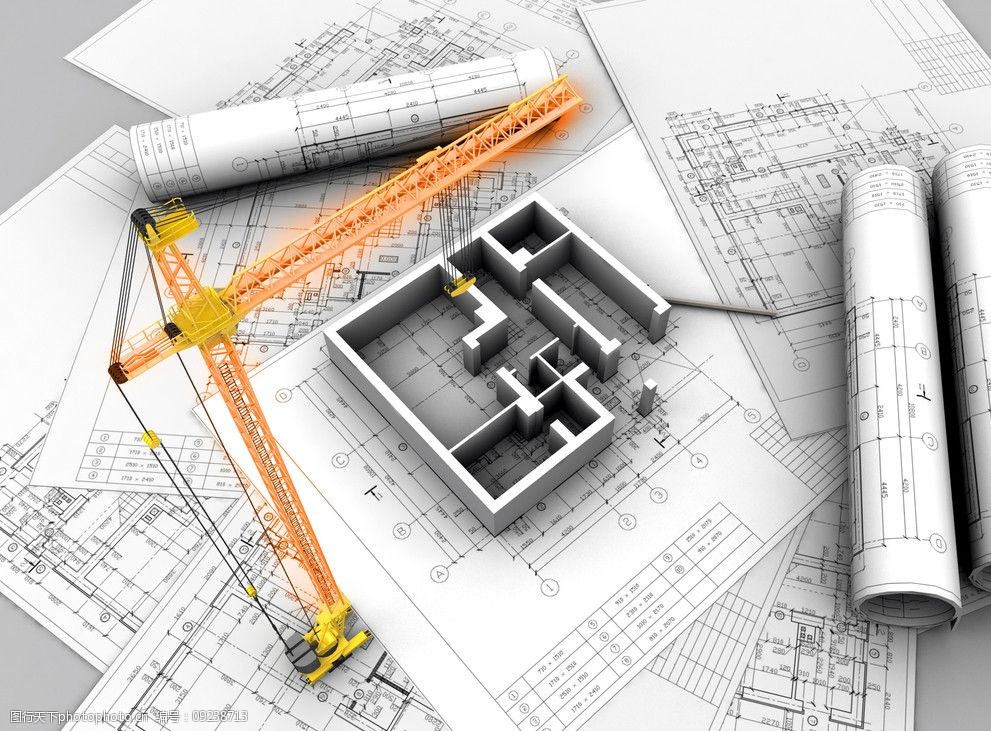 3d建筑设计模型图纸图片