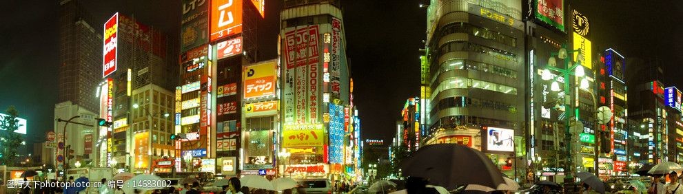 新宿夜景图片图片 图行天下素材网