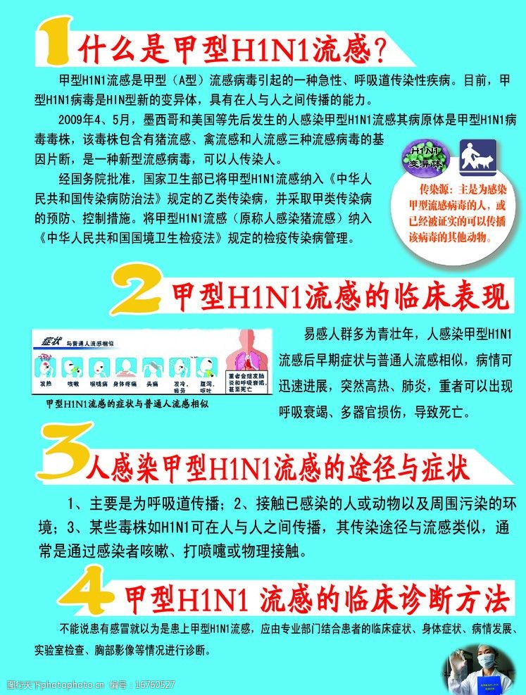 甲型h1n1宣传篇图片