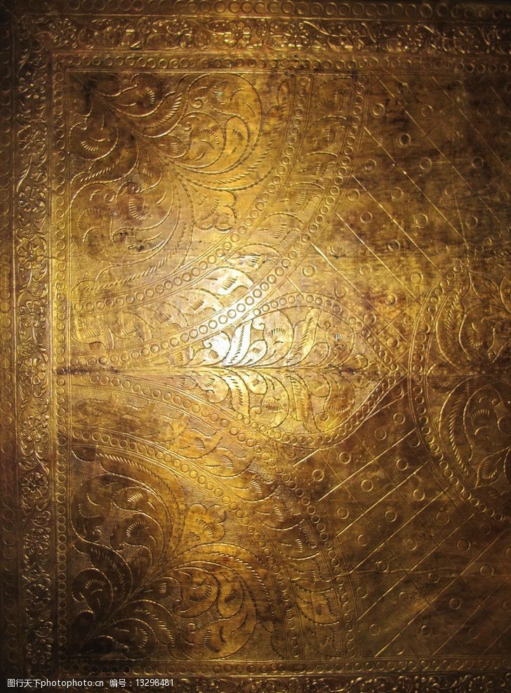 怀旧古典黄金背景图片