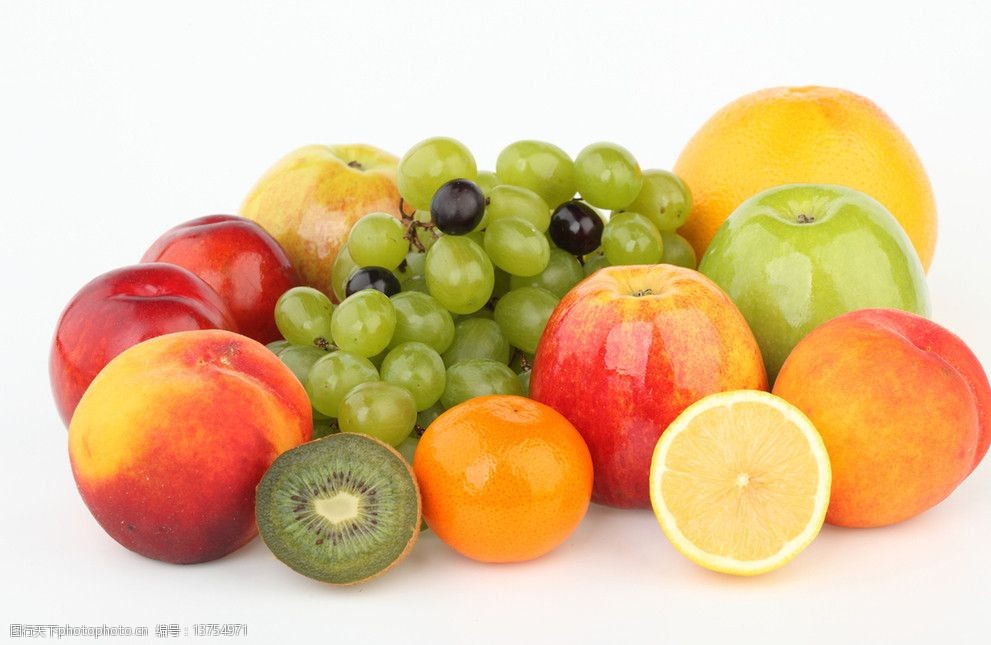 苹果葡萄橙子图片