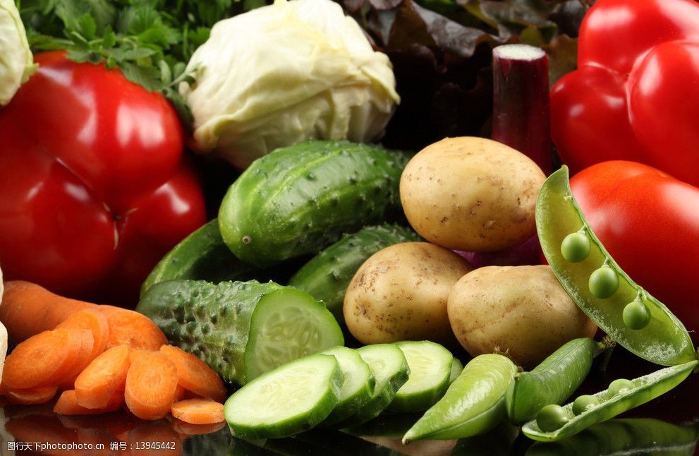 新鲜蔬菜图片
