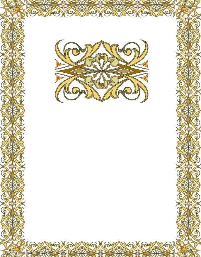 相框矢量素材 相框模板下载 相框 欧式花纹 欧式花边 欧式边框 欧式