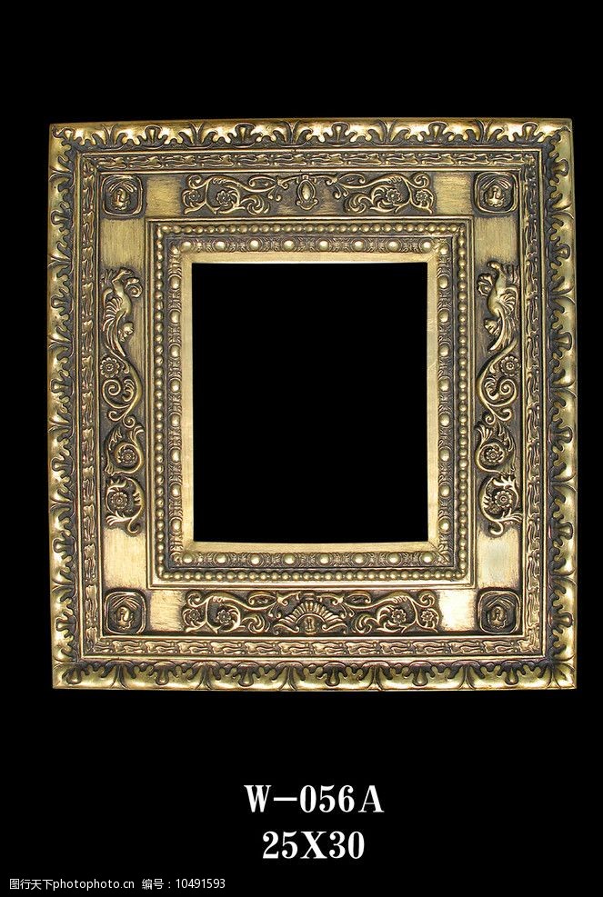 欧洲复古风格油画框图片