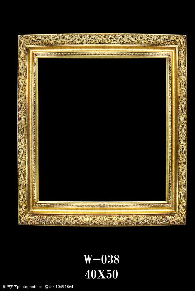 欧洲复古风格油画框图片