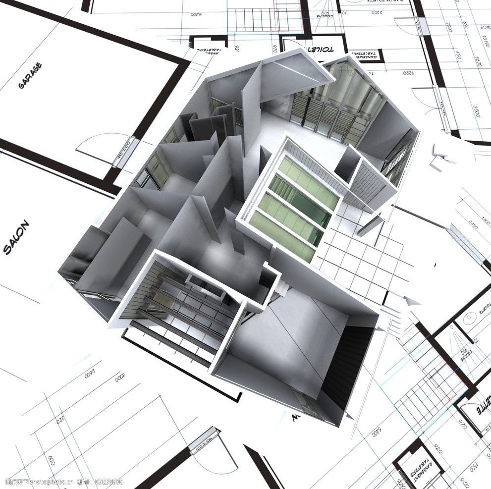 3d建築模型圖紙圖片