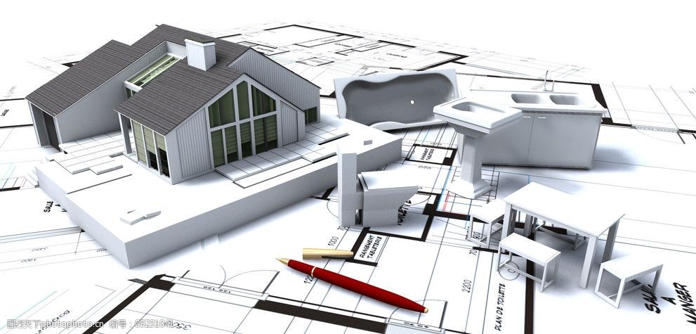 3d建筑模型图纸图片