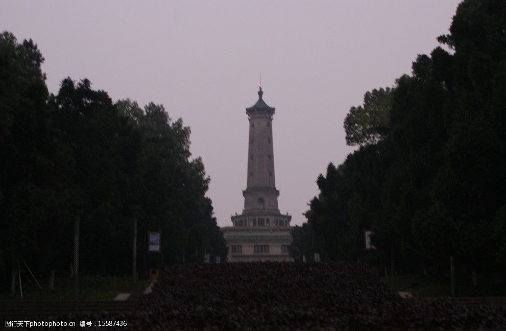 長沙烈士公園紀念碑圖片