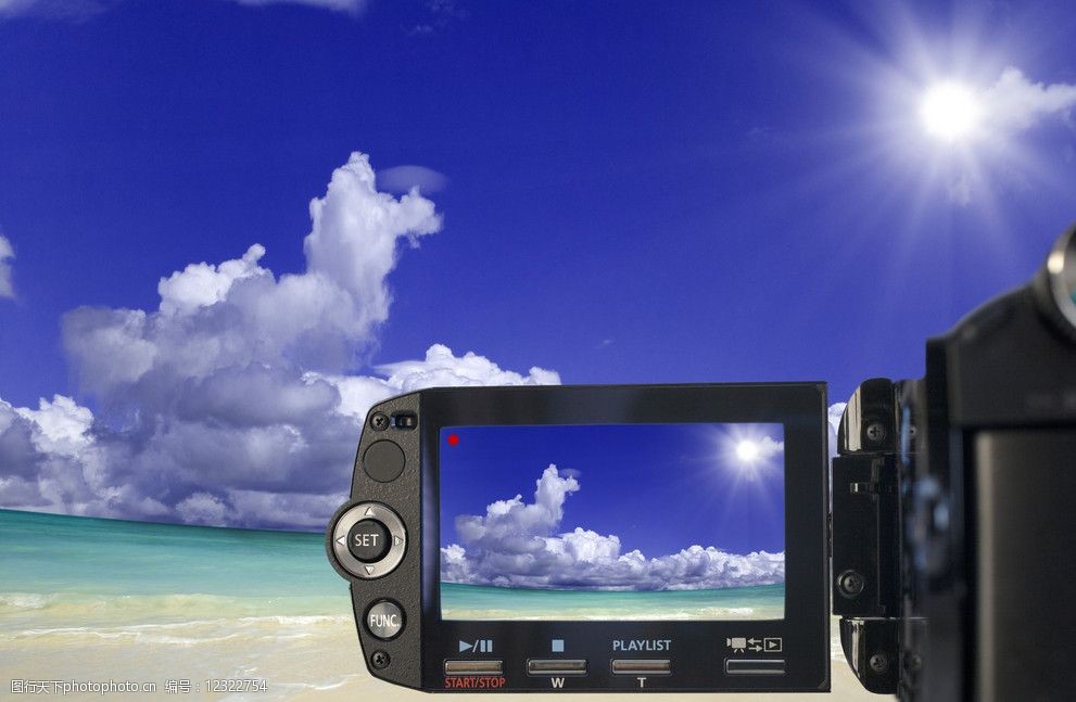 关键词:蓝天白云摄影机 蓝天 白云 摄影机 摄像机 阳光 数码 现代