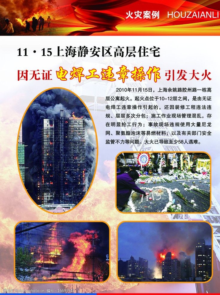 消防火灾案例图片