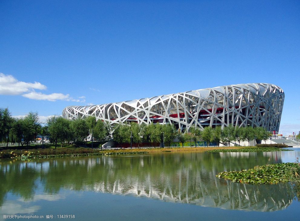 北京鸟巢图片全景图片