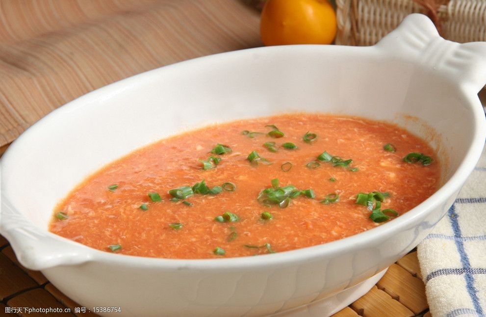 关键词:番茄浓汤 番茄蛋汤 番茄 葱花 美食 餐饮 传统美食 菜品 餐饮