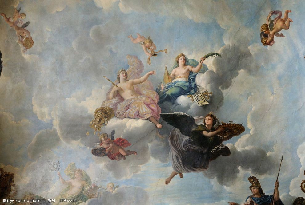 海格立斯升天图图片