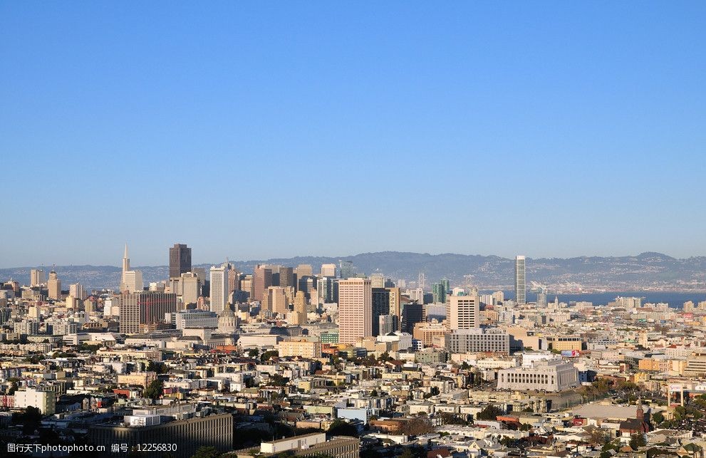 旧金山全景图片