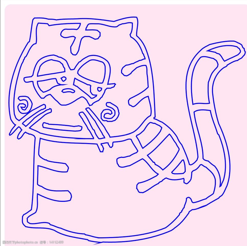关键词:可爱的猫 猫 猫咪 动物 卡通 可爱 矢量 cdr 其他设计 广告
