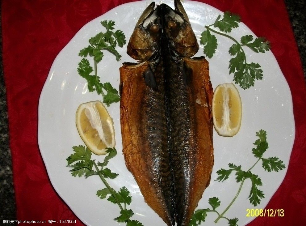 烧汁青花鱼图片