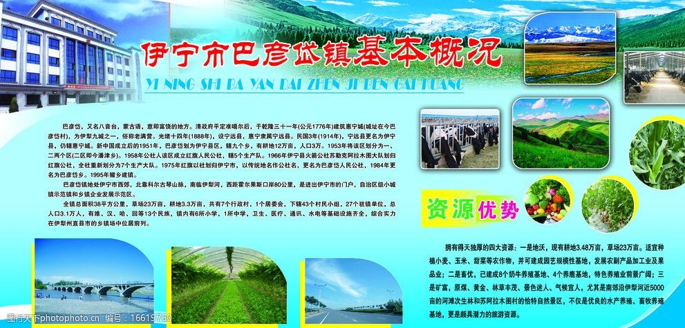 巴彦岱镇展板图片
