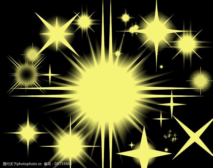 关键词:多种星光笔刷 星光 星星 笔刷 光环 光圈 特效笔刷 ps笔刷 源