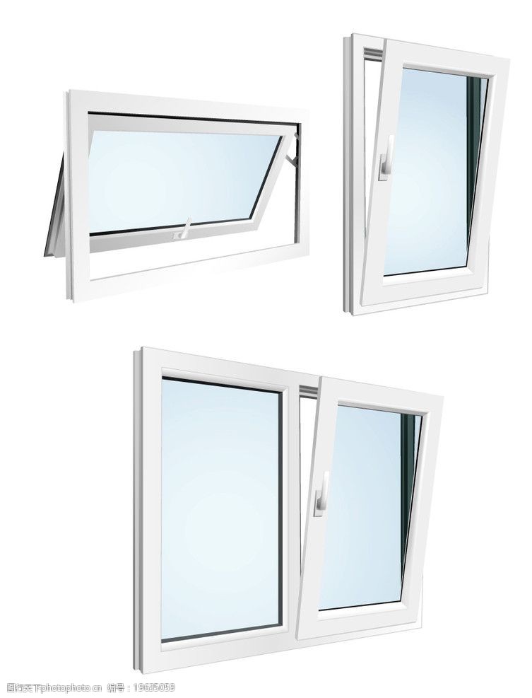 玻璃窗矢量素材信息图片