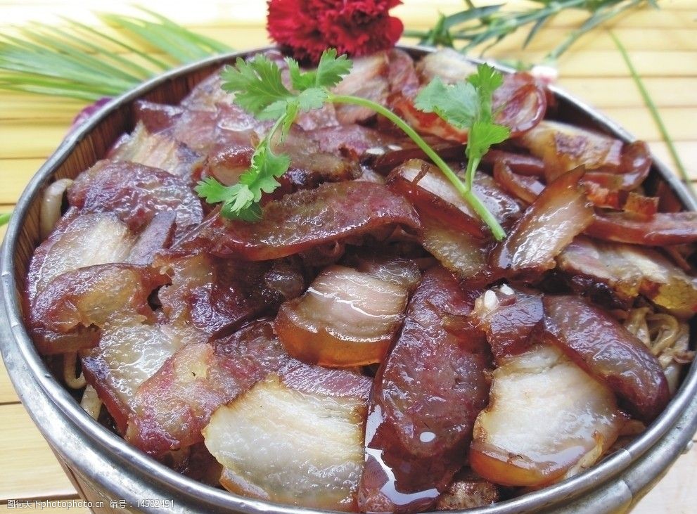 香芋蒸腊味图片