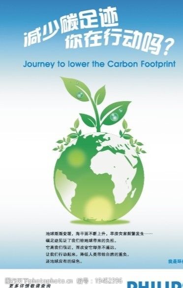 环保纸宣传海报 绿色地球 低碳生活 爱护地球 绿叶嫩芽 海报设计 广告